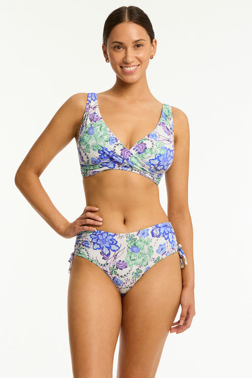 Sea Level Malay Cross Front Top